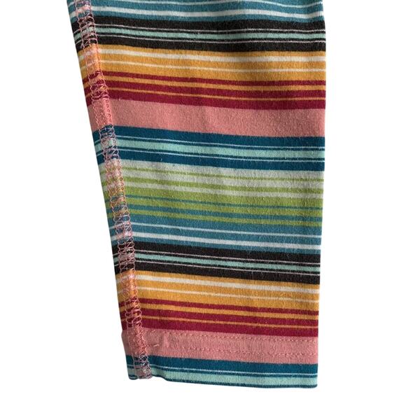 Kickee Pants Strawberry Stripe Leggings Size 4T - Picture 2 of 5